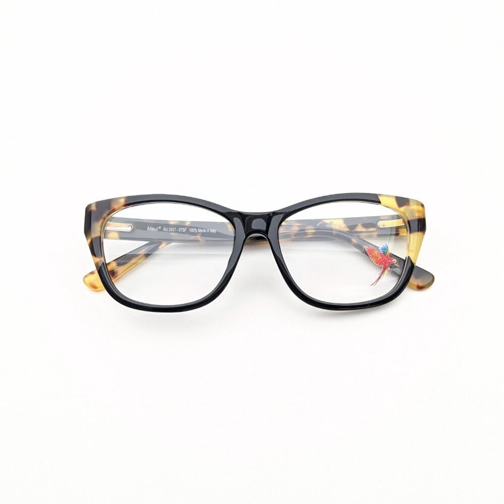 🕶️Made in Italy! Maui Jim MJ2401-67SF Eyeglasses 52/16-140 / ALK331🕶️​